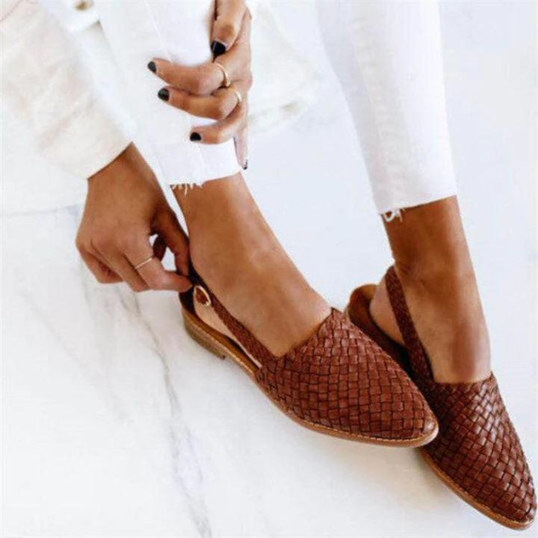 Damesandaler Slip-On – Håndlagde for Maksimal Komfort