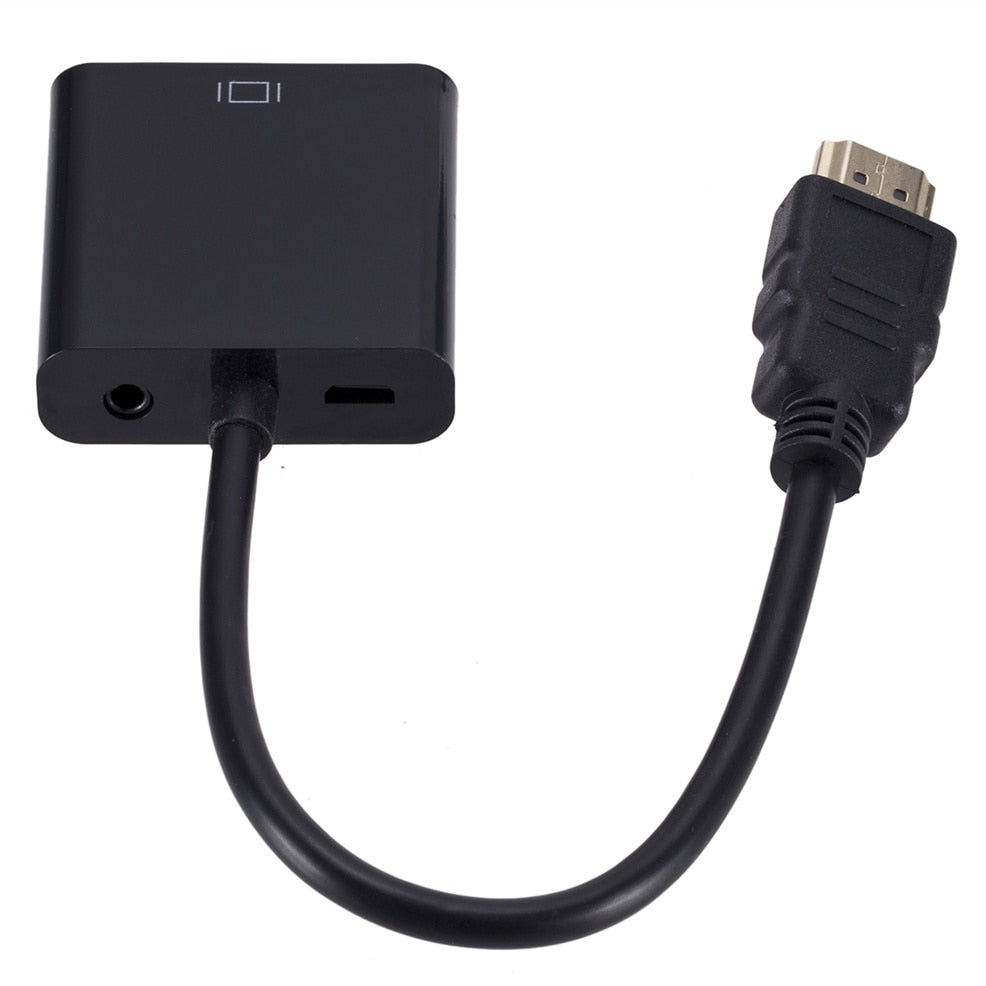 Universal HDMI til VGA-omformer for skjermer
