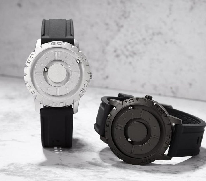 Herre Magnetisk Ballklokke – Innovativ Tidsvisning med Stil