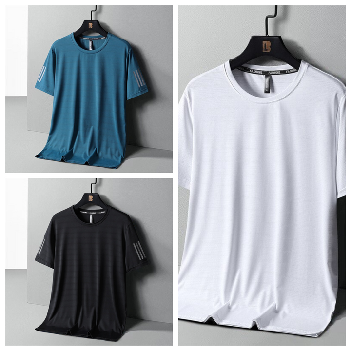 Herre Løs Passform Pullover – Hurtigtørkende &amp; Komfortabel