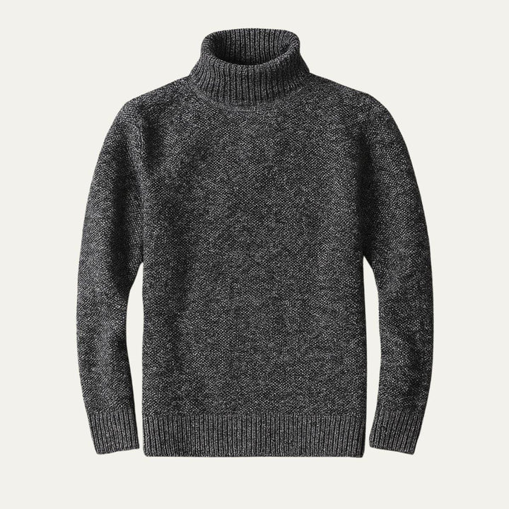 Herre Turtleneck Genser i Klassisk Stil