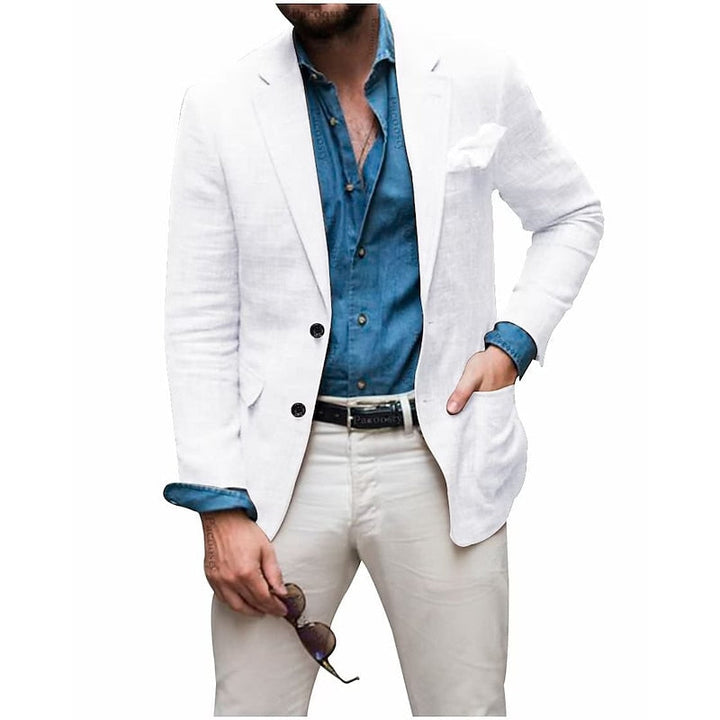 Herre Uformell Blazer – Allsidig Stil og Komfort