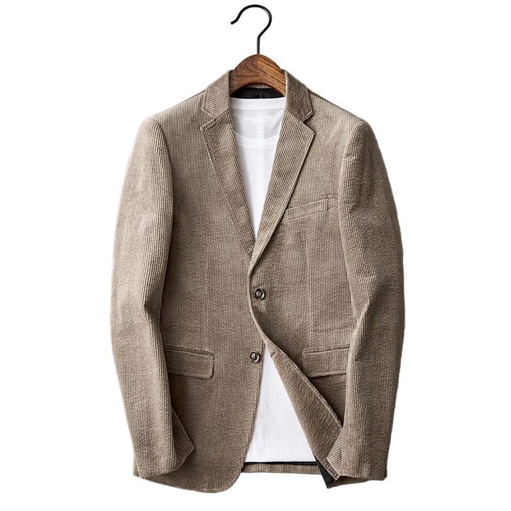 Herre Blazer Slank Passform for Høst og Vinter
