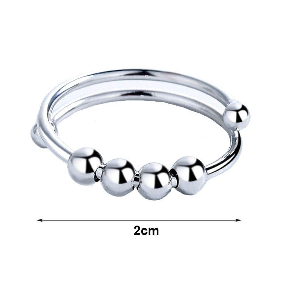Kvinners Justerbar Anti-Stress Fidget-Ring