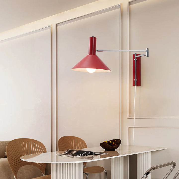 Justerbar Vegglampe for Stue og Soverom – Minimalistisk Design