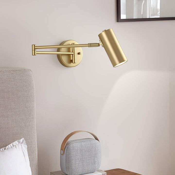 Svingarm Vegglampe | Justerbar LED Vegglampe i Metall