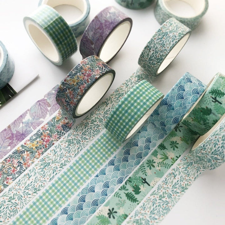 Kawaii Dekorativ Washi-tape Sett (5 ruller)