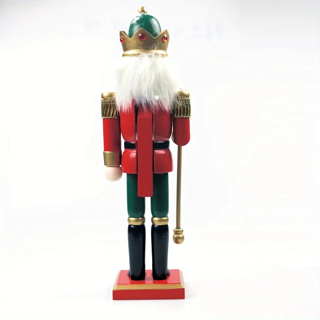 Nøtteknekker Juledekorasjon 30 cm – Klassisk Trefigur