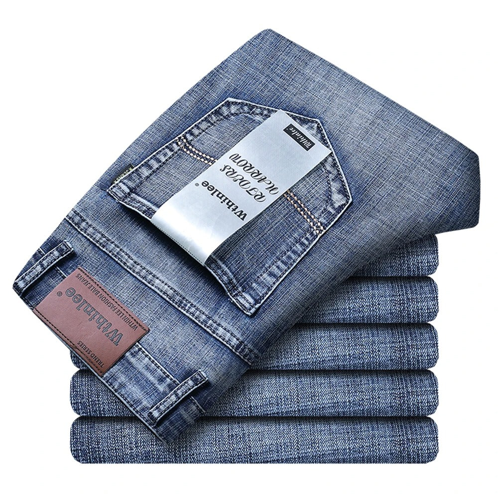 Klassiske Denimjeans for Menn - Komfort og Stil hele Dagen