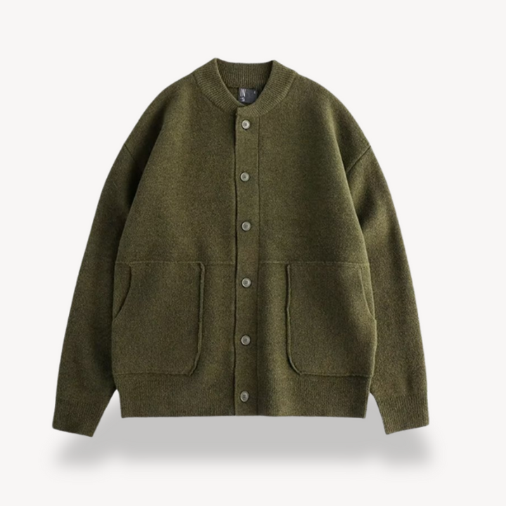 Herrecardigan med Knapper – Komfortabel og Stilfull Herre