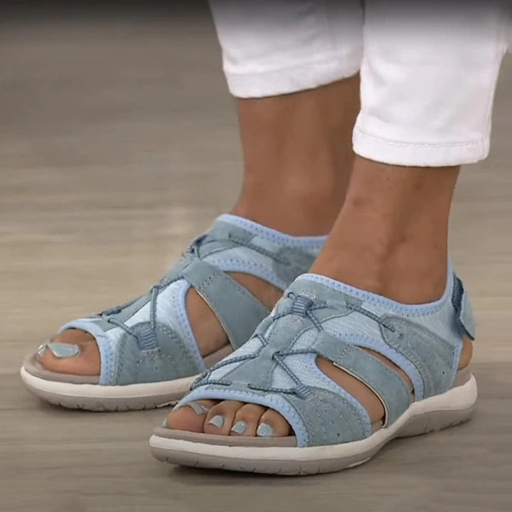 Komfortable Sandaler for Kvinner med Støtdempende Såle