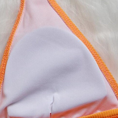 Kvinne Blomsterbikini – Stilig Boho Svømmetøy