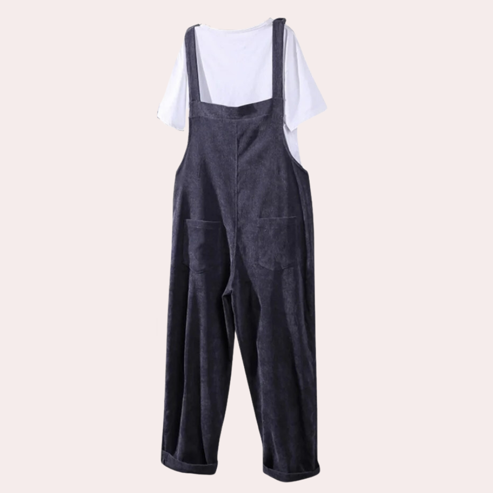 Kvinnenes Jumpsuit Med Løs Passform