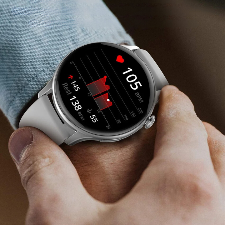 AMOLED Smartklokke for Kvinner: Hold Deg Tilkoblet og Stilfull