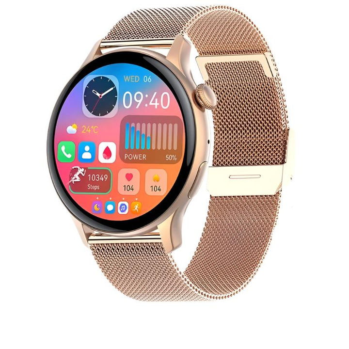 AMOLED Smartklokke for Kvinner: Hold Deg Tilkoblet og Stilfull