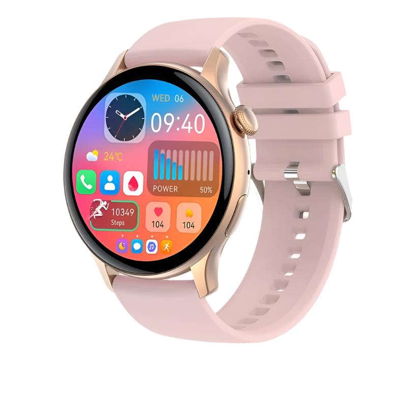 AMOLED Smartklokke for Kvinner: Hold Deg Tilkoblet og Stilfull