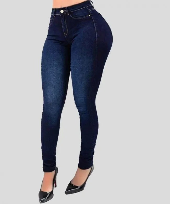 Shaping-jeans for Kvinner med Høy Midje