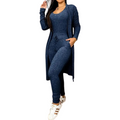 Kvinner Snøring Jumpsuit & Kåpesett – Elegant Todelt Antrekk