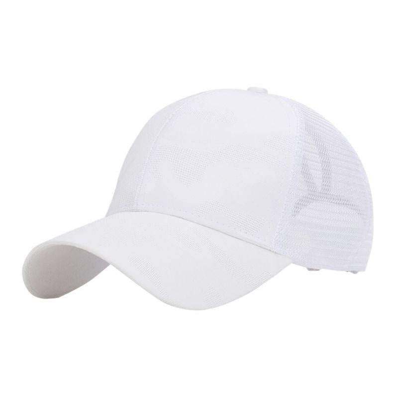 Kvinners Baseballcap med Kabelhull og Borrelås