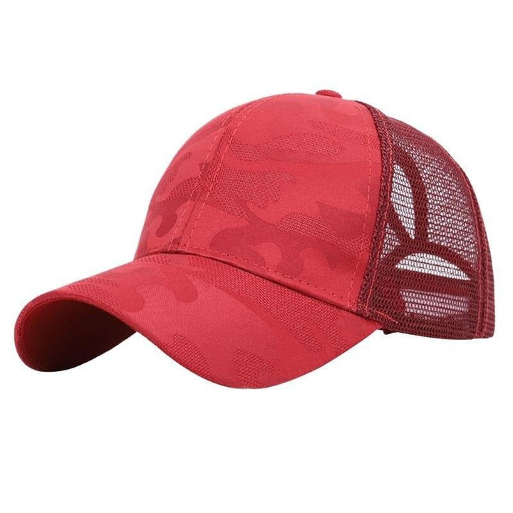 Kvinners Baseballcap med Kabelhull og Borrelås