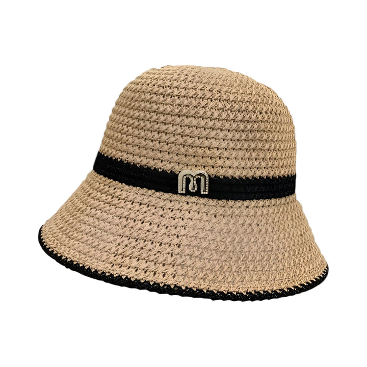 Sommerhatt med bred brem for kvinner