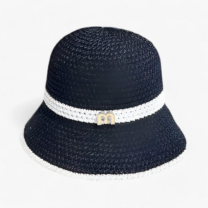 Sommerhatt med bred brem for kvinner