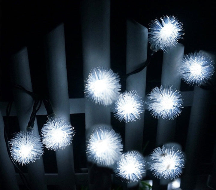 LED Solar Løvetann Strenglys for Hage &amp; Uteplass