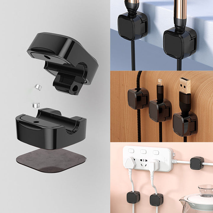 Magnetisk Ledningsholder | Enkel &amp; Sikker Kabelorganisator