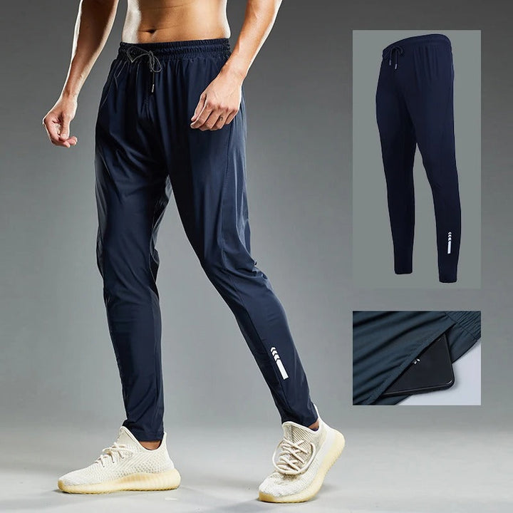 Menns Elastiske Joggebukse – Optimal Komfort og Bevegelsesfrihet