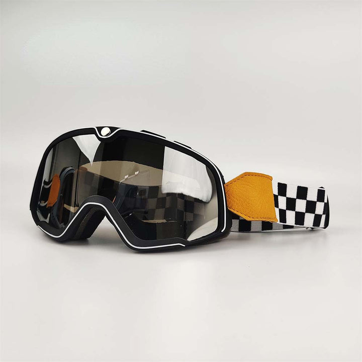 Menns Retro Motorsykkelbriller med UV-beskyttelse