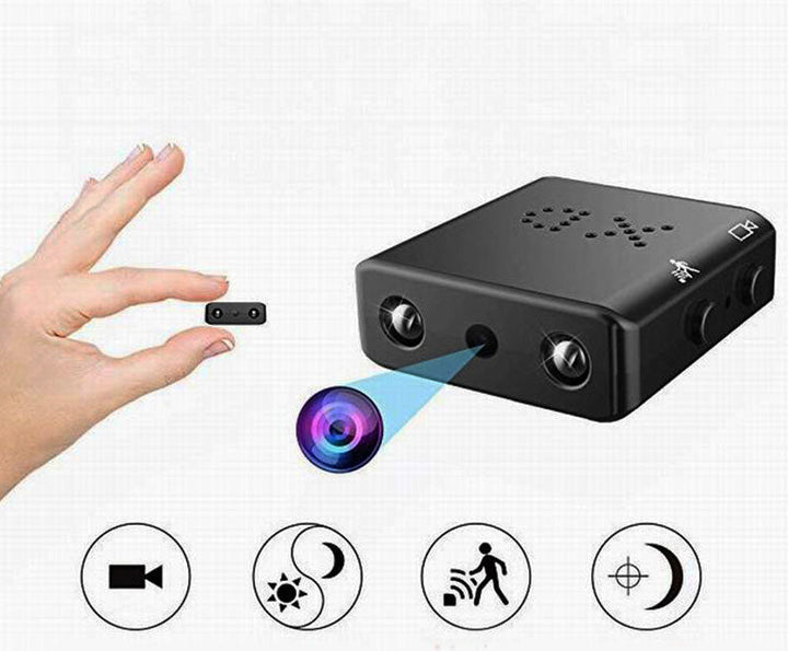 Mini HD Kamera med Lyd for Diskret Overvåkning og Sikkerhet