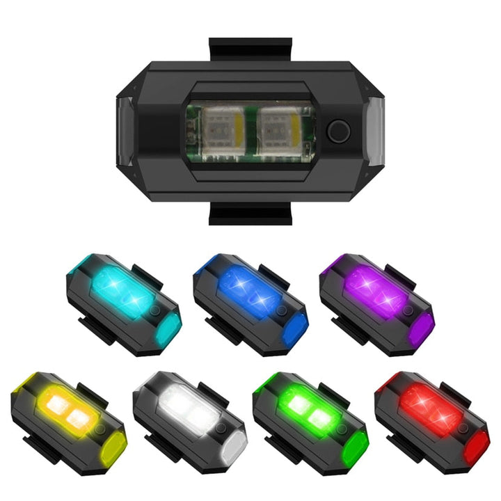 Mini LED Strobelys for Droner &amp; Sykler – Maksimal Synlighet