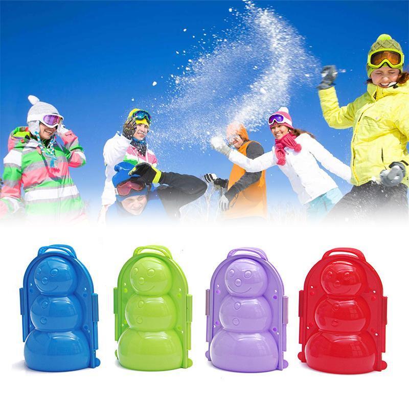 Mini Snømannform - Perfekte Snøballer og Lek i Snøen