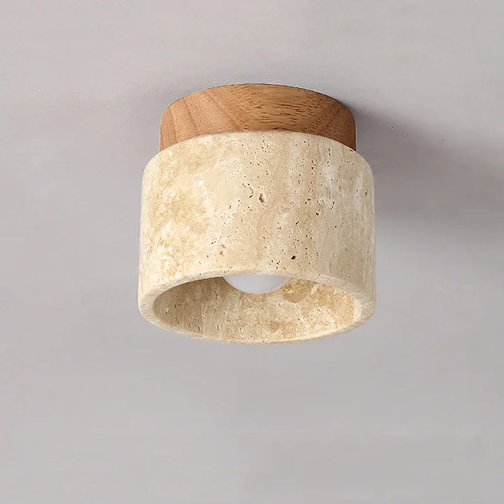 Japansk Taklampe - Kreativ Kremstil | Minimalistisk Design