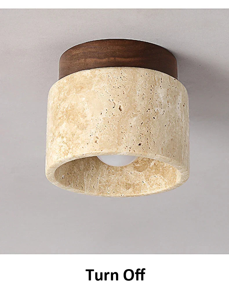 Japansk Taklampe - Kreativ Kremstil | Minimalistisk Design