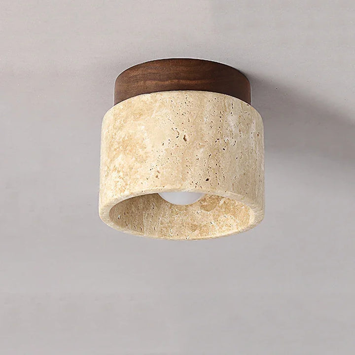 Japansk Taklampe - Kreativ Kremstil | Minimalistisk Design