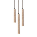Minimalistisk LED-lysekrone i Wabi-Sabi Stil