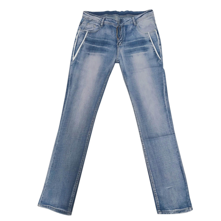 Dame Bootcut Denimjeans med Komfortabel Passform