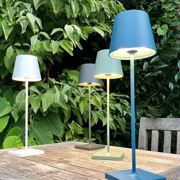 Trådløs LED-bordlampe - Bærbar &amp; Dimmbar
