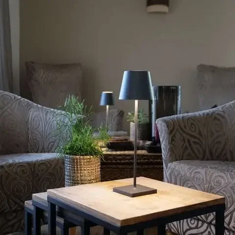 Trådløs LED-bordlampe - Bærbar &amp; Dimmbar