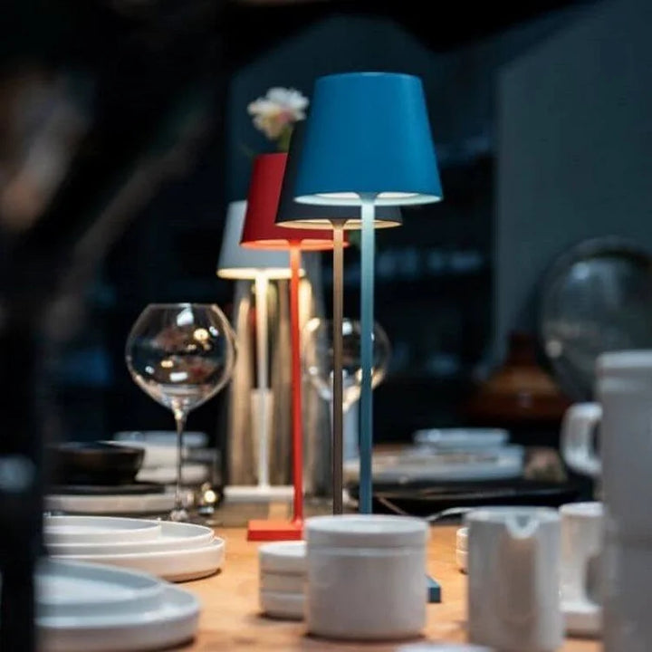 Trådløs LED-bordlampe - Bærbar &amp; Dimmbar