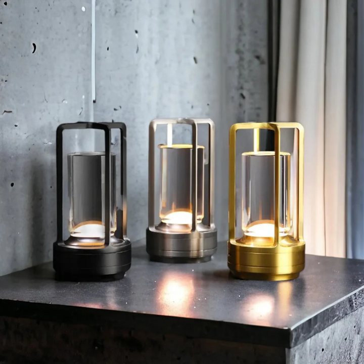 Dimbar LED Bordlampe med Berøringssensor for Koselig Lys