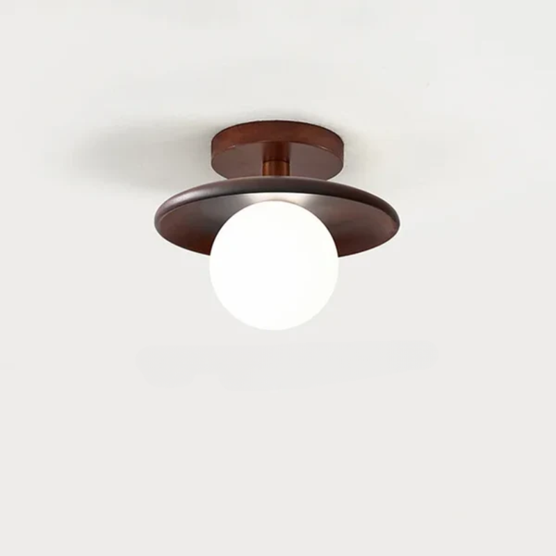 Moderne Kuleformet Taklampe for Varm Belysning