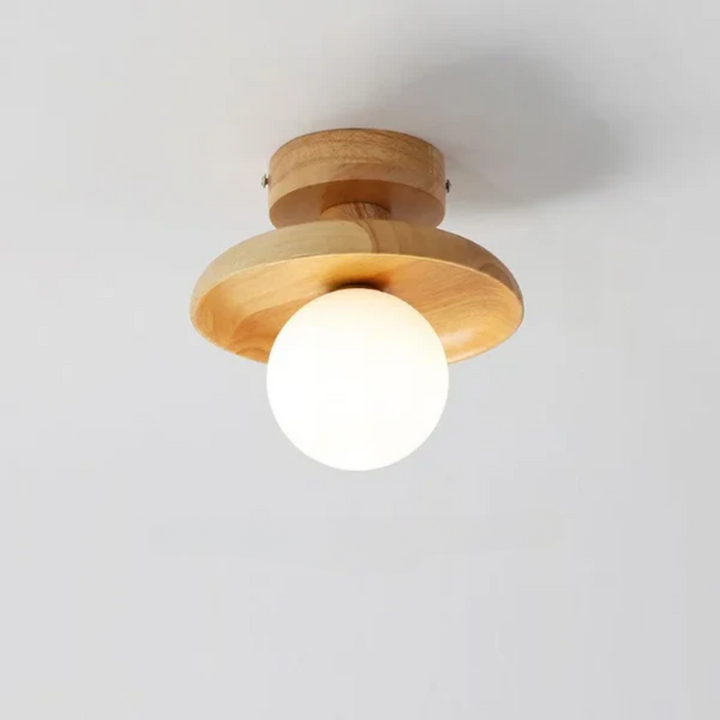 Moderne Kuleformet Taklampe for Varm Belysning