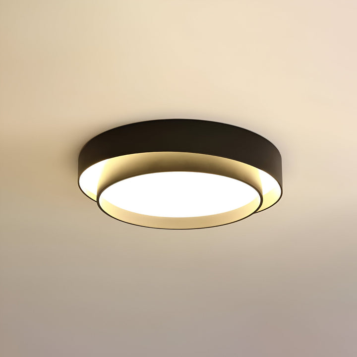 Moderne LED Taklampe med Dobbeltlags Design