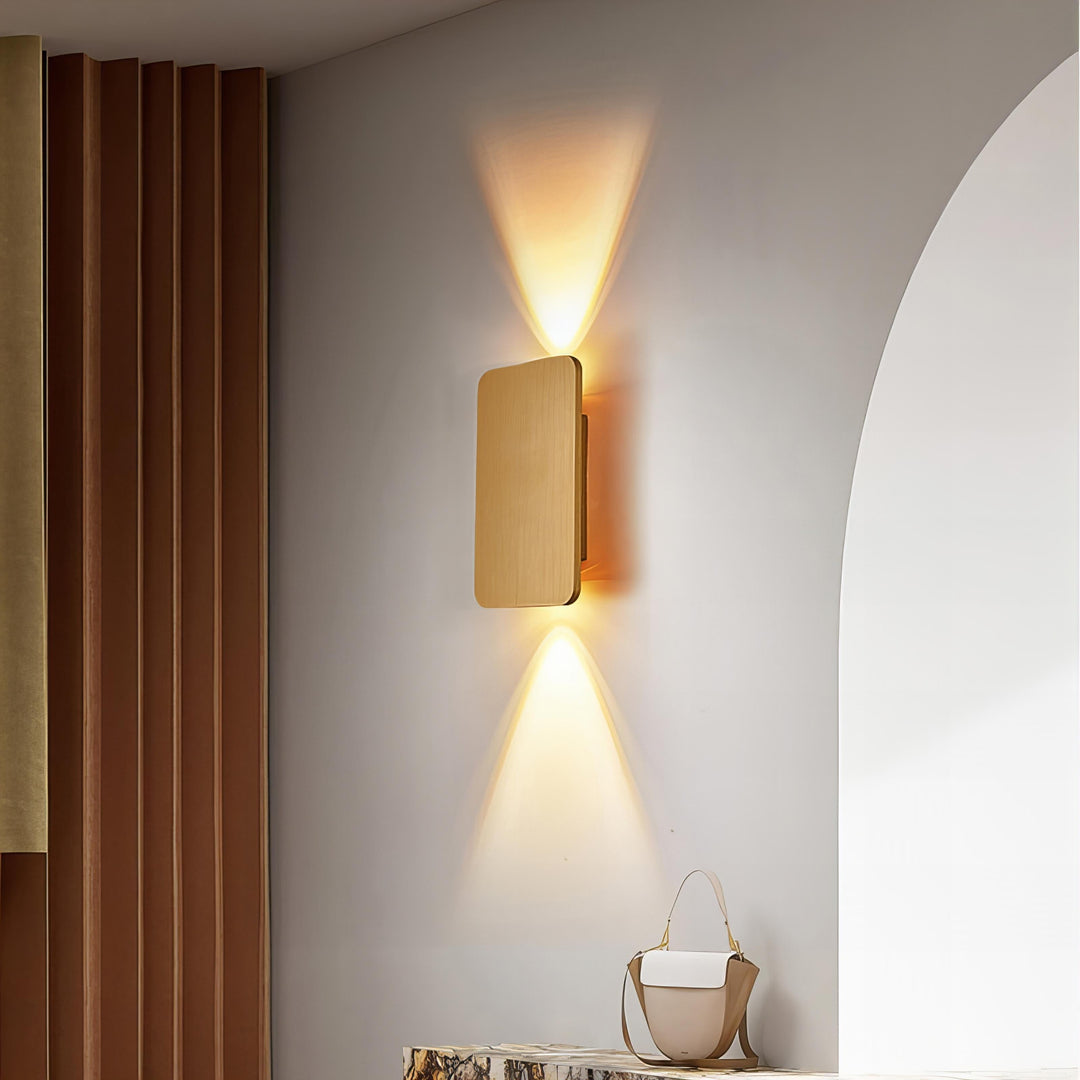 Moderne Vegglampe | Justerbar Rektangulær Design - LED