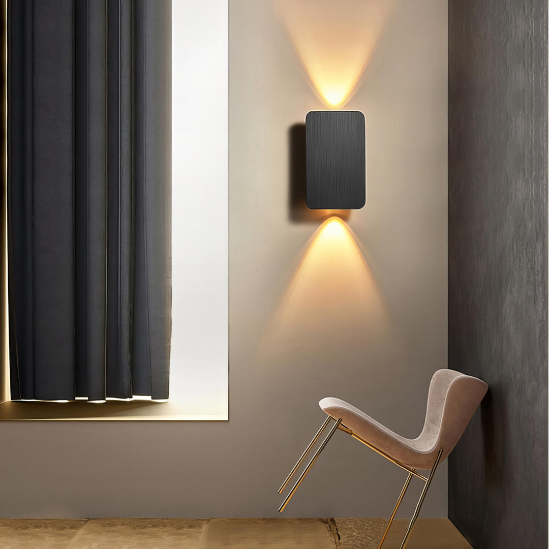 Moderne Vegglampe | Justerbar Rektangulær Design - LED