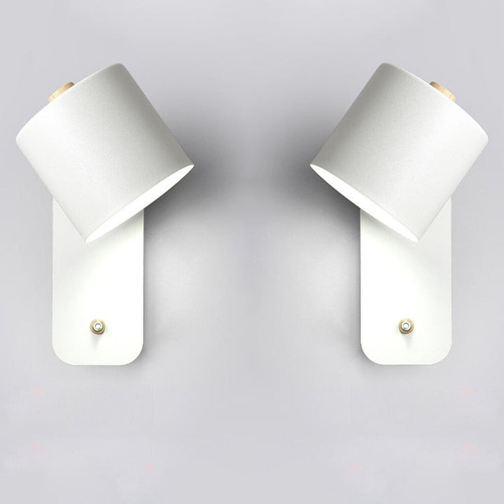 Moderne LED Vegglampe for Hjemmet med Praktisk Bryter