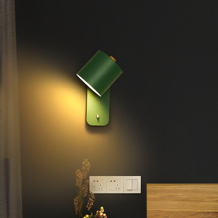 Moderne LED Vegglampe for Hjemmet med Praktisk Bryter