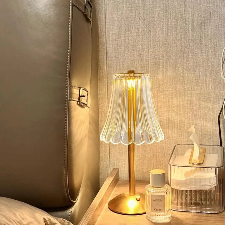 Oppladbar Dimmbar Bordlampe for Soverom og Stue – Moderne Design